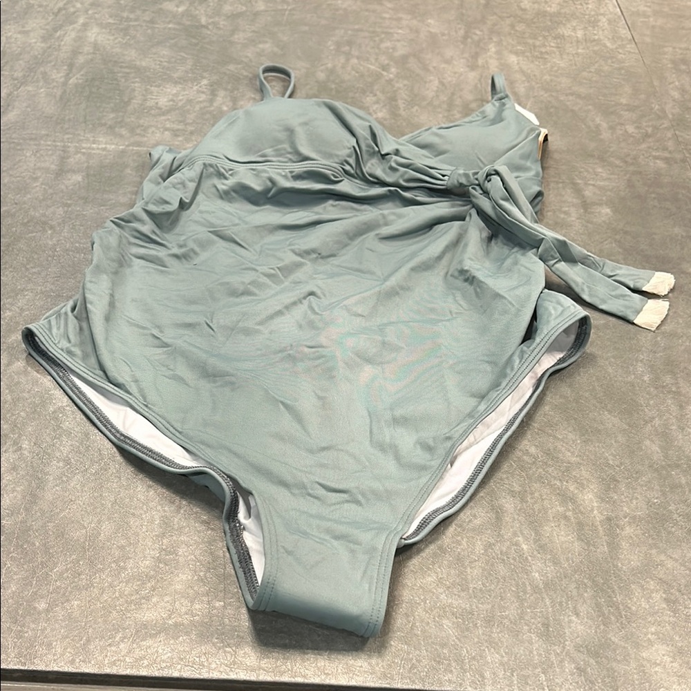 Cache Coeur Grey One Piece Swimsuit - Picture 2 of 4